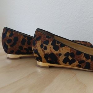 Cole Haan Nike Air leopard flats 8.5 B